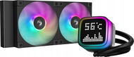 Ладилник за вода за процесор DeepCool LP240, 240mm, ARGB, црн
