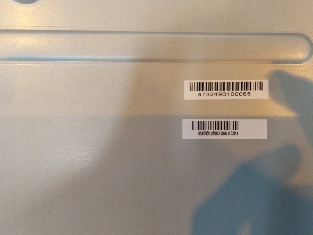 Monitor Lenovo 21.5", LCD, jo touchscreen, i zi