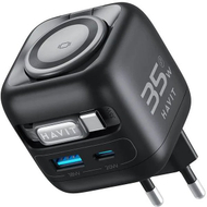 Полнач за ѕид Havit UC250 A EU, 35W, USB C, црн