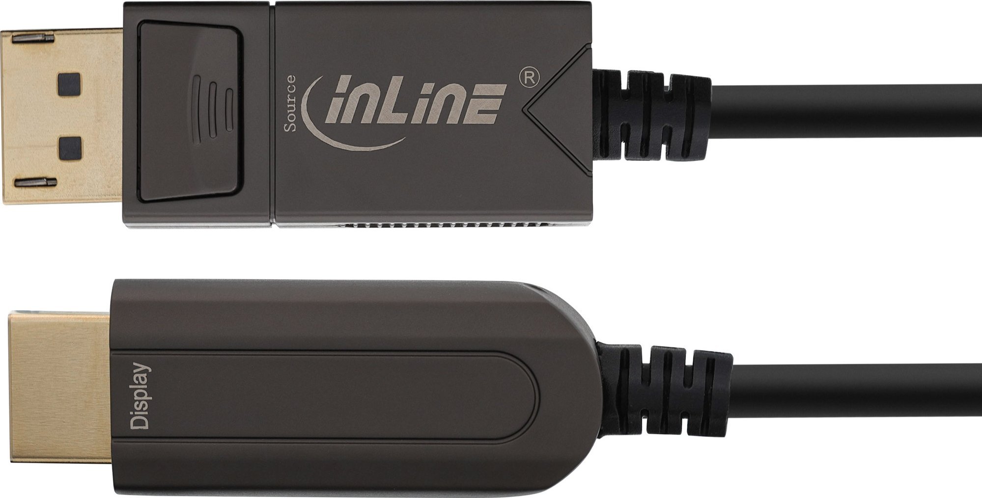 Kabllo HDMI InLine 17180A, 10m, Full HD, i zi