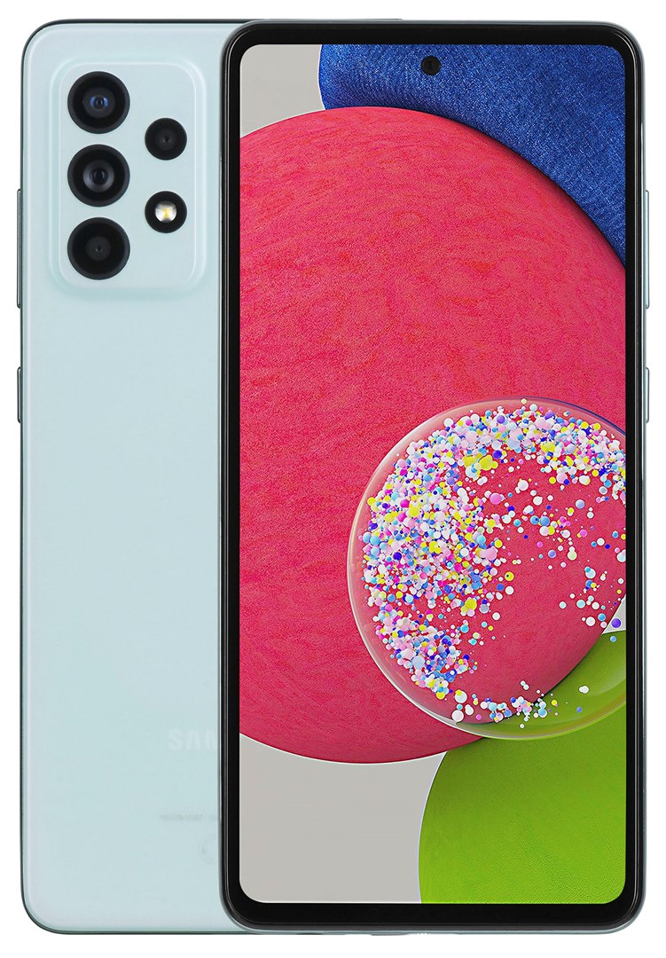 Celular Samsung Galaxy A52s 5G, 6.5", 128 GB, 6 GB RAM, Android 11, i gjelbër