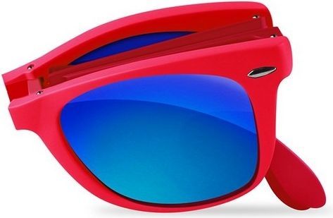 Puro Sunny Kit сет, заштита за iPhone 7/8+ и очила за сонце, црвена