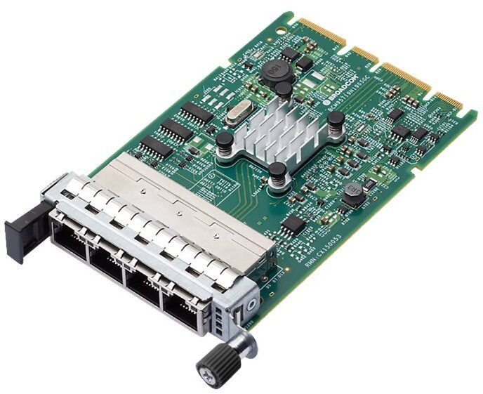 Kartë rrjeti Broadcom NetXtreme N1200G, 1x 200GbE, server, jeshile