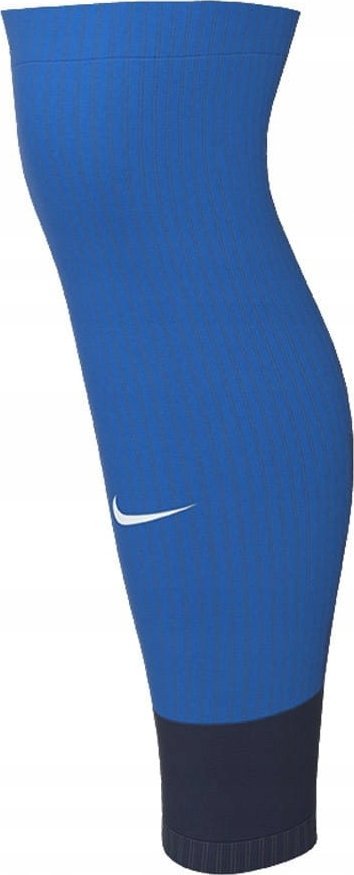 Çorape futbolli Nike Strike Dri FIT, L XL, blu e bardhë