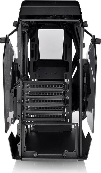 Kasë Thermaltake AH T200 Micro, e zezë, Mini Tower