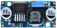 Модул конвертор DC DC PZD LM2596 V4, 3 40V влез, 1.5 35V излез, 3A, сина боја