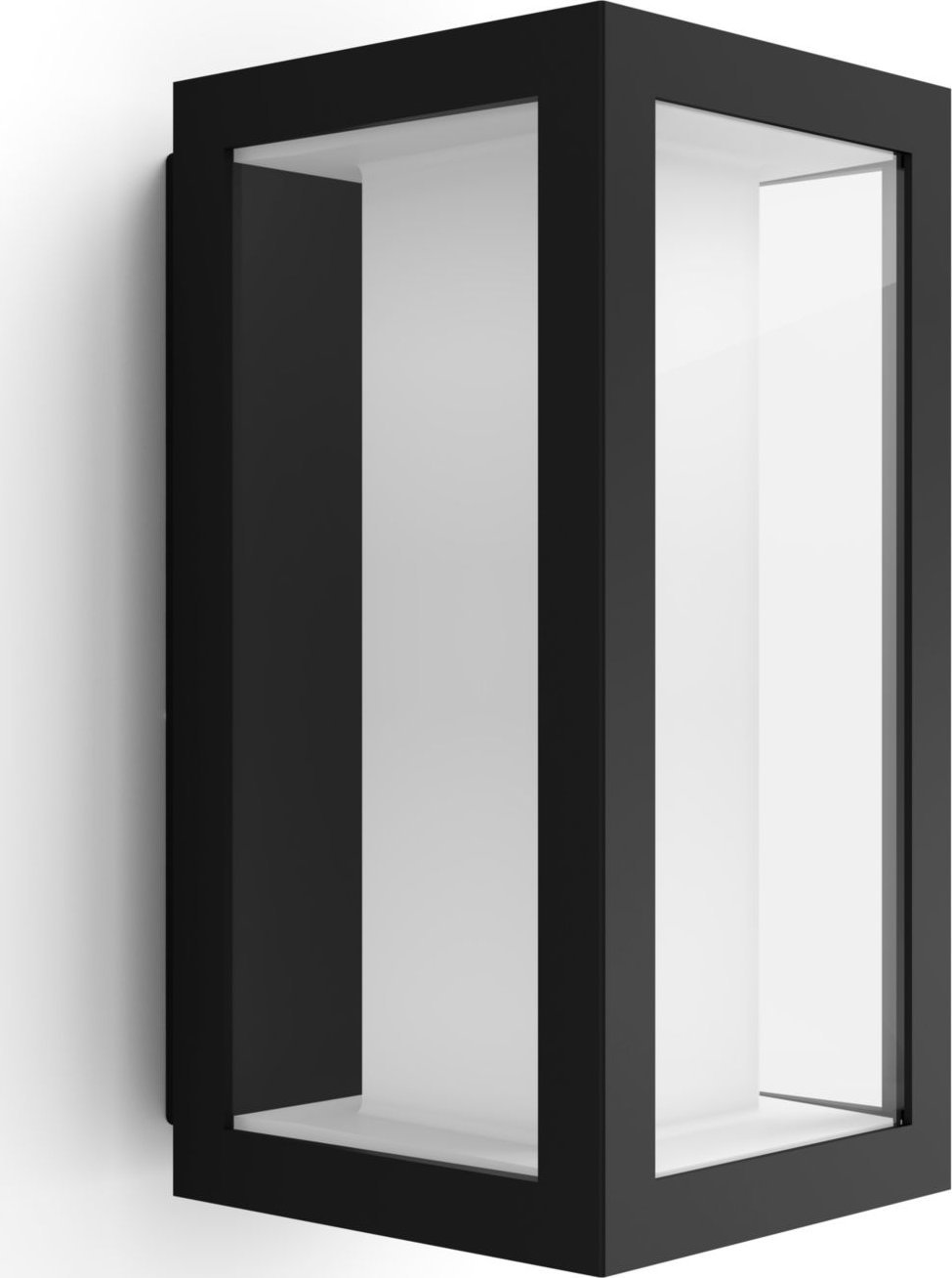 Dritë murale e jashtme Philips Hue Impress, White and Colour Ambience, smart, e zezë