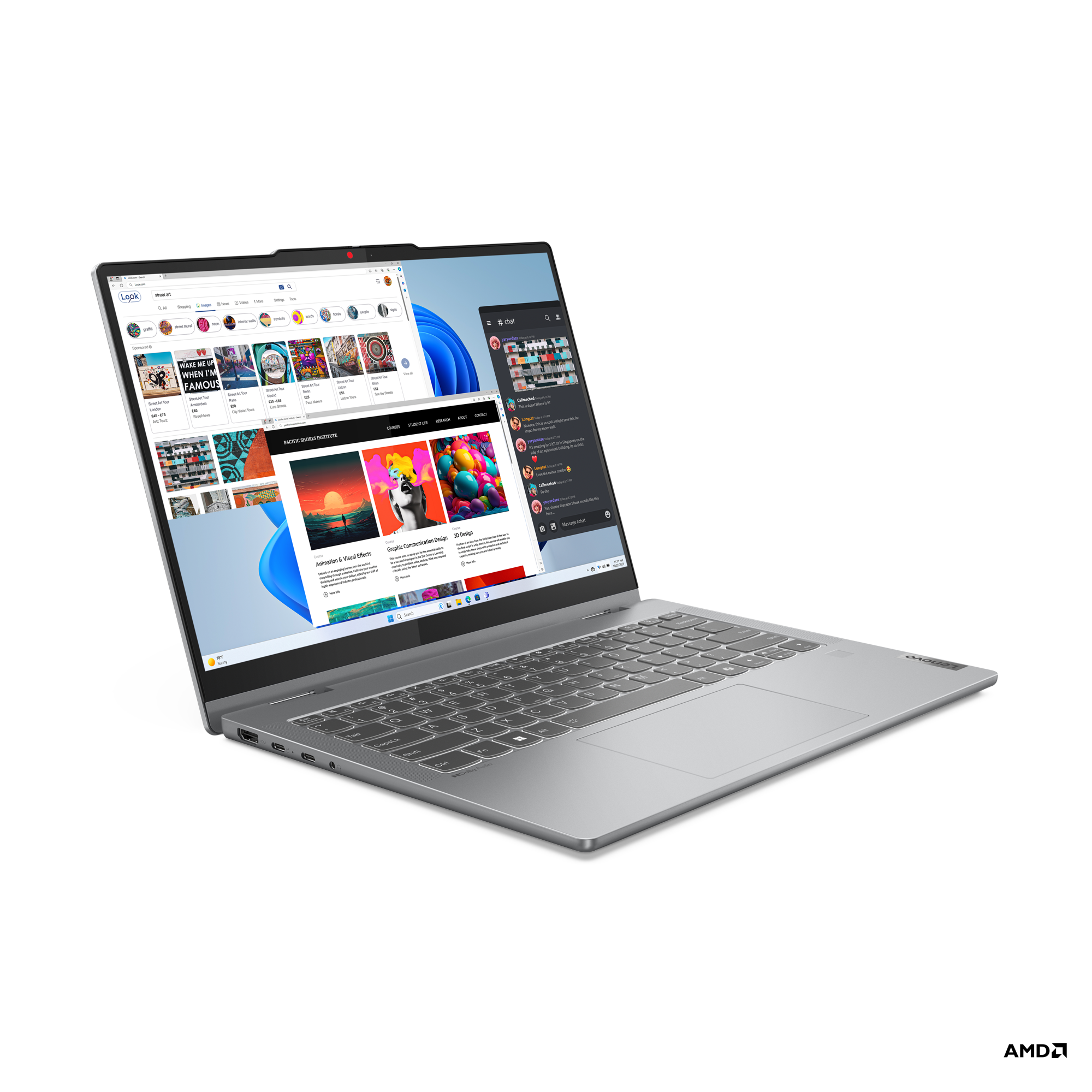 Lenovo NB IdeaPad 5, 2in1 14AHP9, 14", AMD AI Ryzen 5 8645HS, 16GB RAM, 512GB SSD, AMD Radeon 760M Graphics, i hirtë