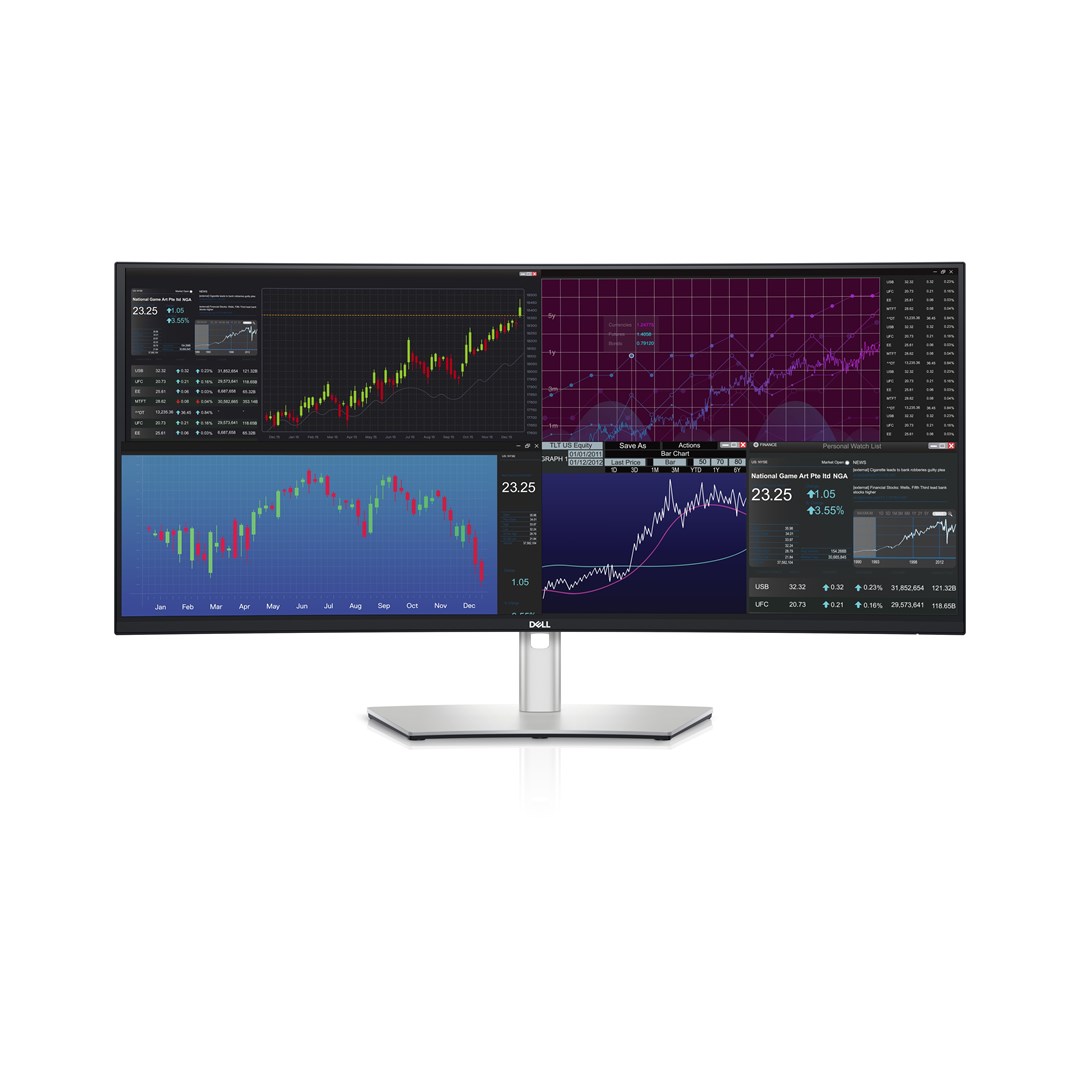 Monitor DELL UltraSharp U3824DW, 37.5", WQHD+, 8ms, i argjendtë
