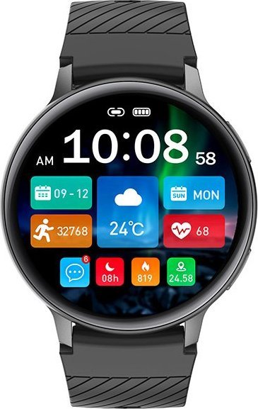 Orë inteligjente Tracer SMR Style, ekran 1.39", Bluetooth, e zezë