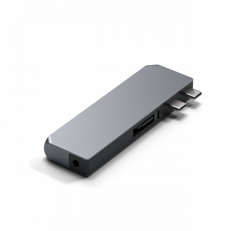 Përshtatës Satechi Aluminium Pro Hub Mini, i hirtë