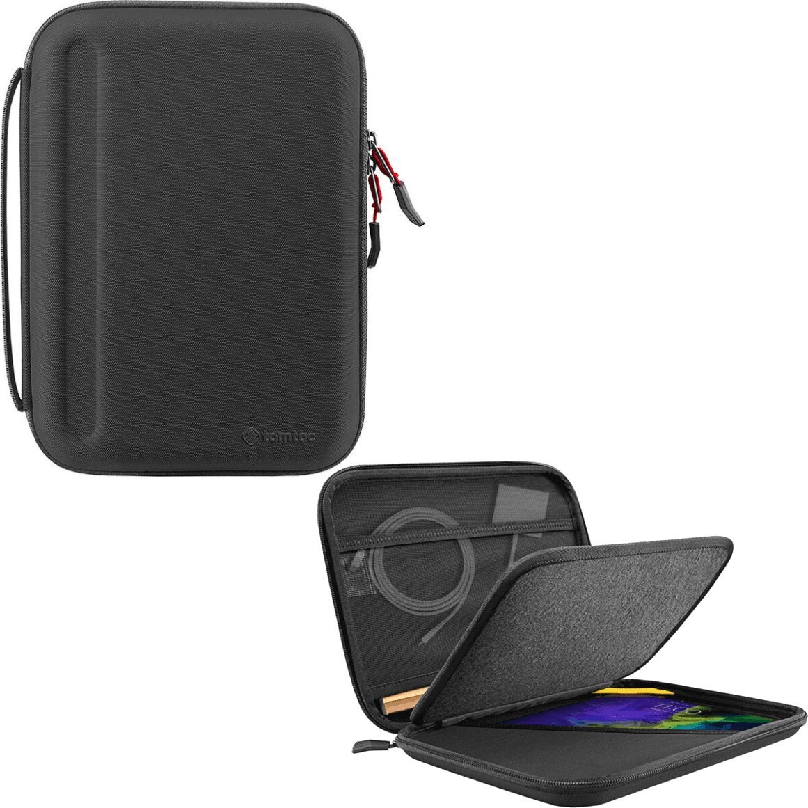 Kалфa таблет Tomtoc FancyCase B06, за iPad Pro 12.9", материјал EVA, црн