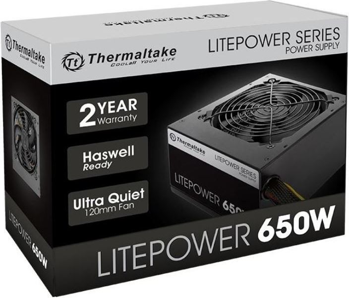 Burim energjie Thermaltake Litepower II Black PS-LTP-0650NPCNEU-2 ATX, 650W
