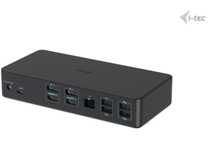 Docking Station i-tec USB 3.0/USB-C/Thunderbolt 3, 2x 4K Display, PD 100W
