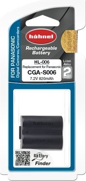 Bateri për kamerë Hähnel HL-006 Panasonic, 820mAh, Li-Ion