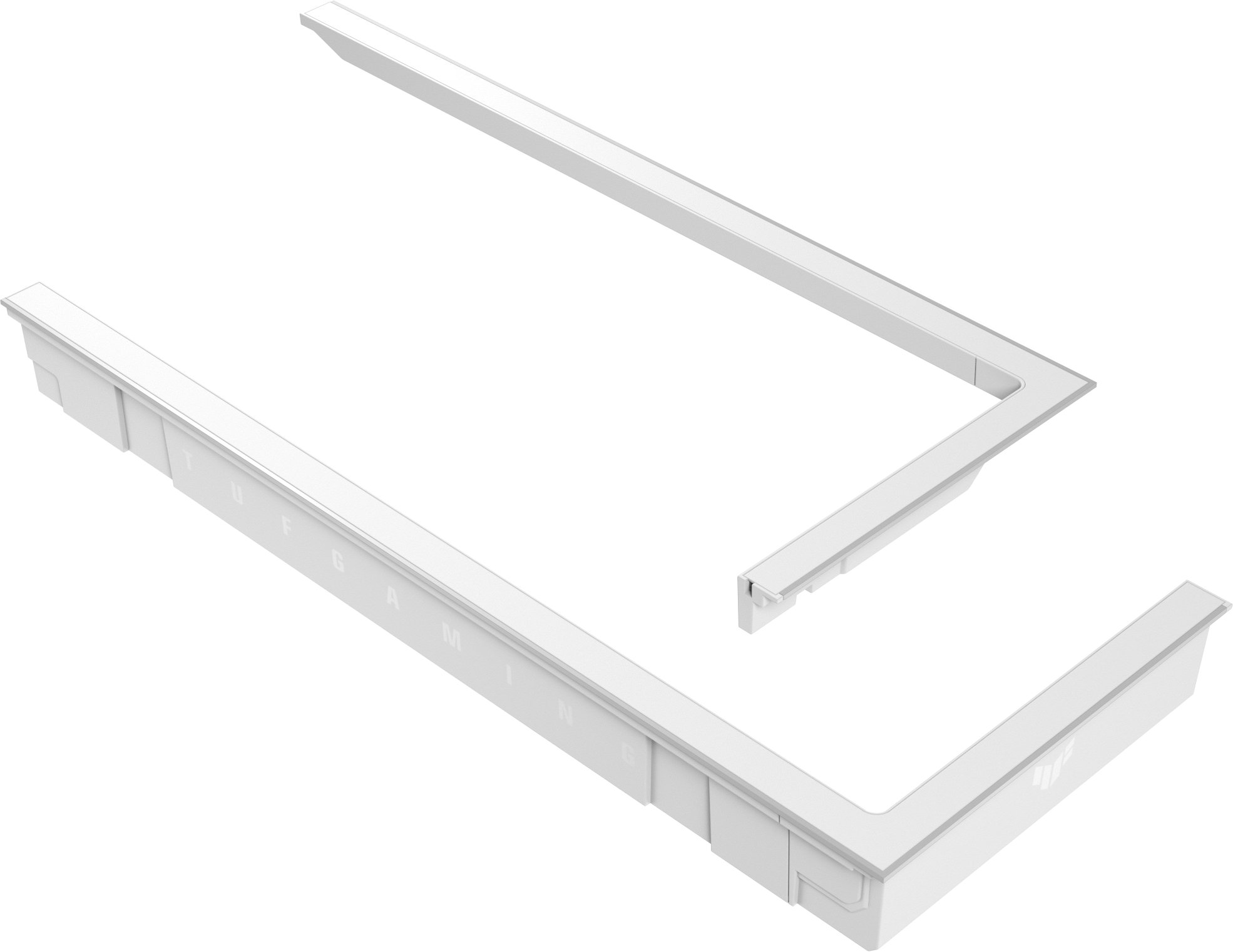 Kit ndriçimi ARGB Asus TUF Gaming GT502 Horizon, magnetik, i bardhë