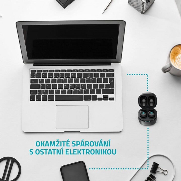 Dëgjuese LAMAX Dots2 Touch, të zeza