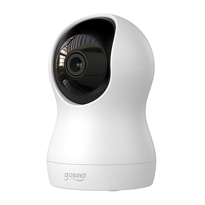 Kamerë sigurie IP Gosund 2K Home Security, Wi‑Fi, pan dhe tilt, e bardhë