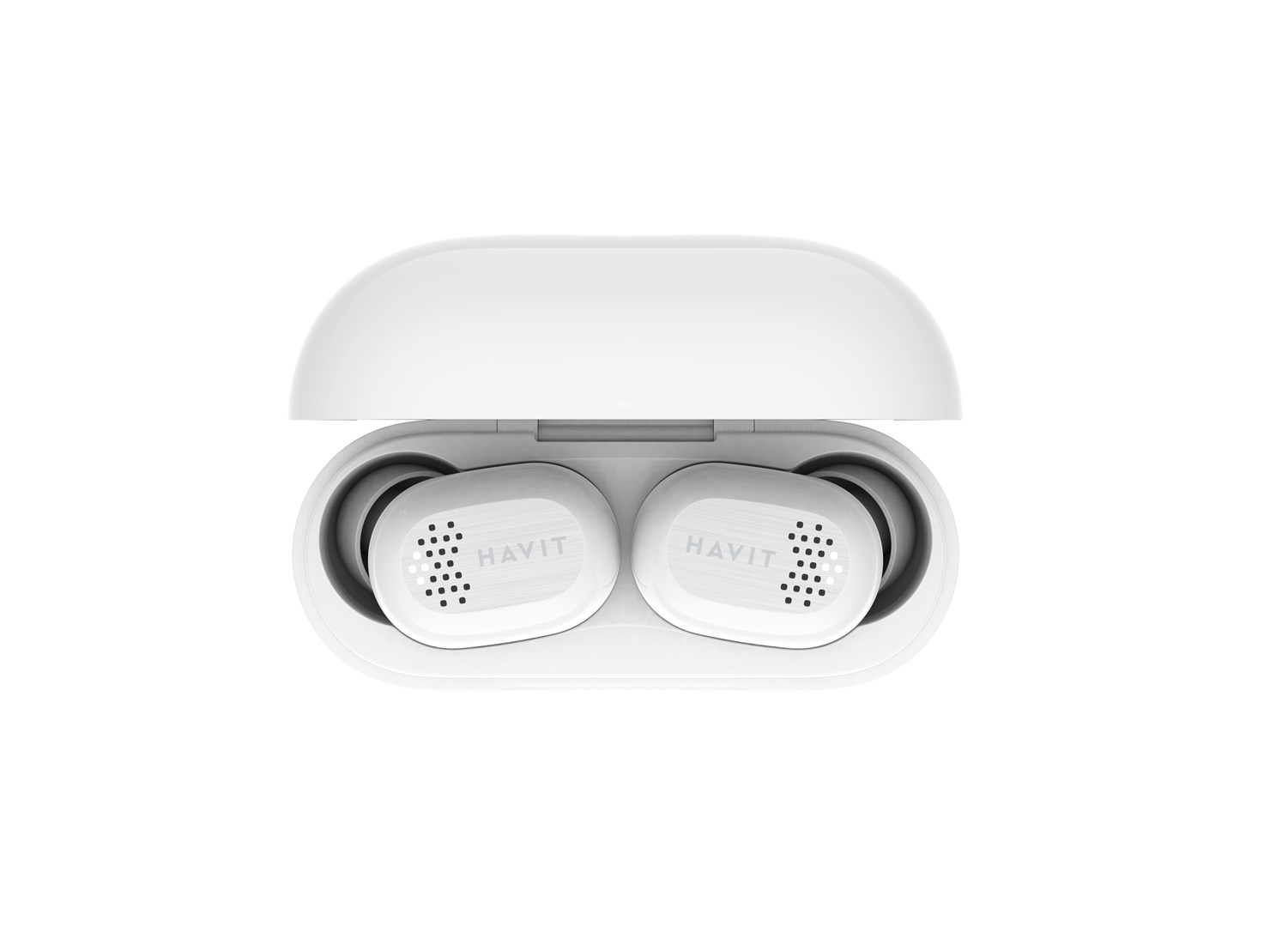 Dëgjuese Havit TW925 - TWS wireless, të bardha 