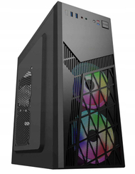 Kase kompjuteri Eurocase ML N6-560B, Mid Tower, ATX, me ARGB