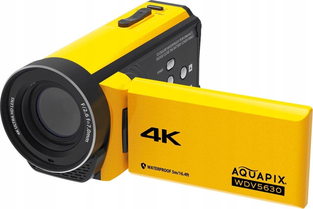 Kamerë nënujore Easypix Aquapix WDV5630, 56MP, video 4K, blu gri
