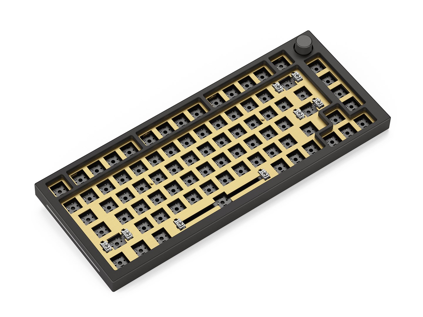 Pllakë çelësash Glorious GMMK Pro 75%, ISO, e artë