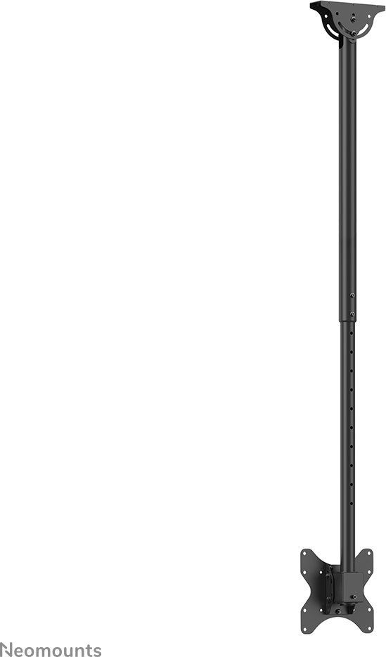 Mbajtëse tavani për monitor TV Neomounts CL35-340BL12, 23-42", lartësi 106-156 cm, e zezë