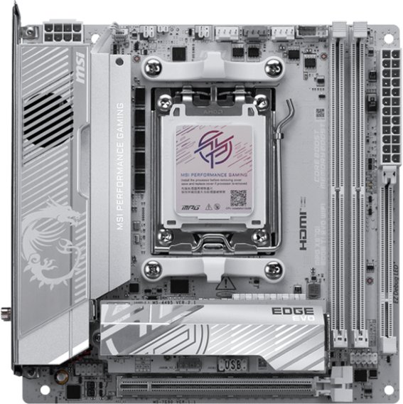 Pllakë amë MSI MPG X870I EDGE TI EVO, AM5, DDR5, WiFi 7