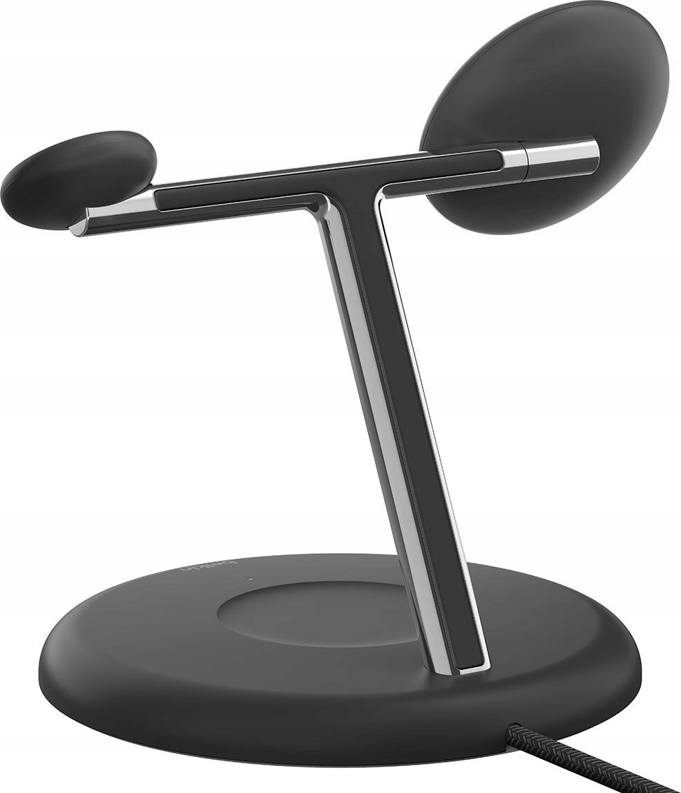Stacion karikimi Belkin BoostCharge Pro 3 in 1, Qi2 15W, magnetik, i bardhë
