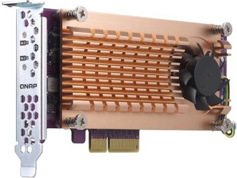 Kartelë zgjeruese e dyfishtë QNAP QM2-2P-244A për SSD M.2 22110/2280 PCIe