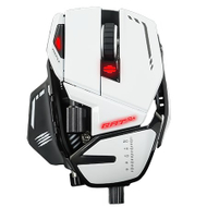 Maus gaming Mad Catz RAT 8+, 16000 DPI, me kabllo, i bardhë