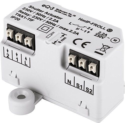 Aktuator roletash HomeMatic IP roller shutter actuator, i fshehtë, i bardhë