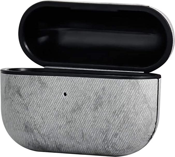 Kuti mbrojtëse për AirPods Pro TerraTec AirBox Fabrik, me karabinë, gri