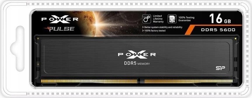 Memorie Silicon Power XPOWER Pulse, DDR5, 16 GB, 5600 MHz, CL40, SP016GXLWU560FSJ