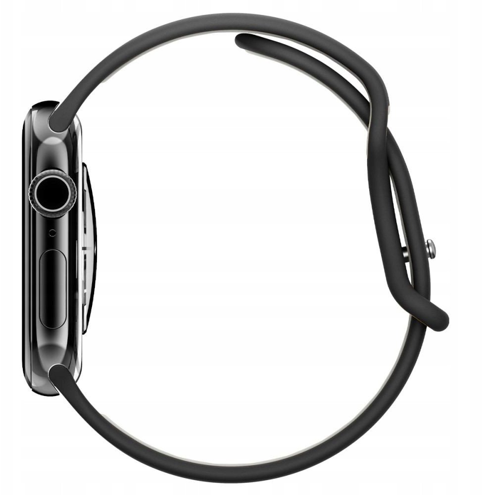 Rrip ore Spigen Nano Pop Band, për Apple Watch 40mm 41mm 42mm, Black Sesame i zi