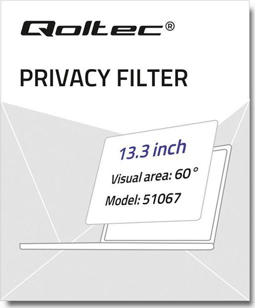 Filtër privatizues ekrani për MacBook Air Qoltec, 13.3"