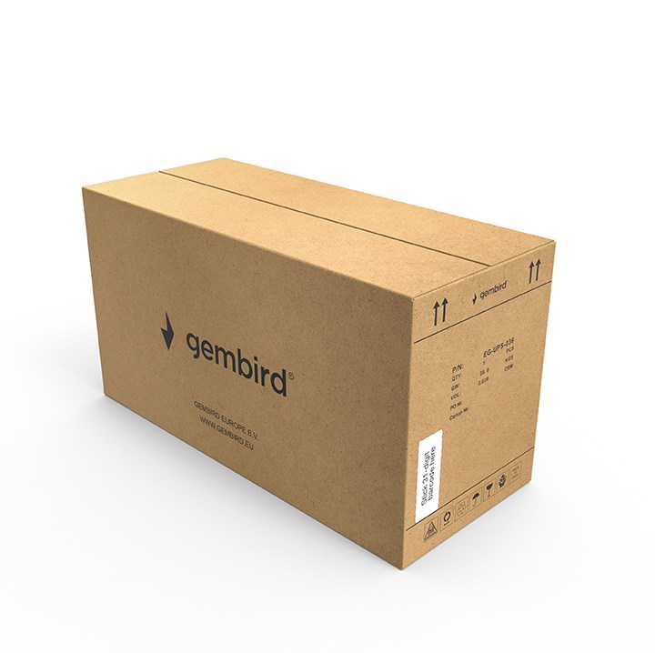 UPS Gembird EG-UPS-036, 3000VA, Line Interactive, me ekran LCD