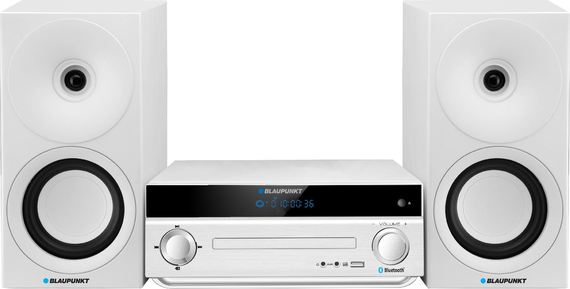 Sistem stereo Blaupunkt MS30BT, 20W/kanal, i bardhë