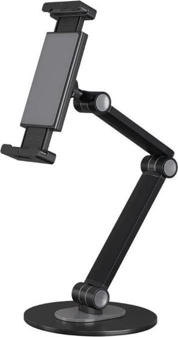 Држач за маса за таблет Neomounts DS15-550BL1, прилагодлива висина 47 cm, ротација 360°, црн