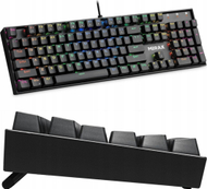 Механичка тастатура Мирaкс GK-352, RGB, OUTEMU Blue, со кабел, црна