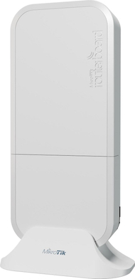 Рутер WiFi MikroTik wAP ax, Dual Band WiFi 6, 2x Gigabit Ethernet, бел