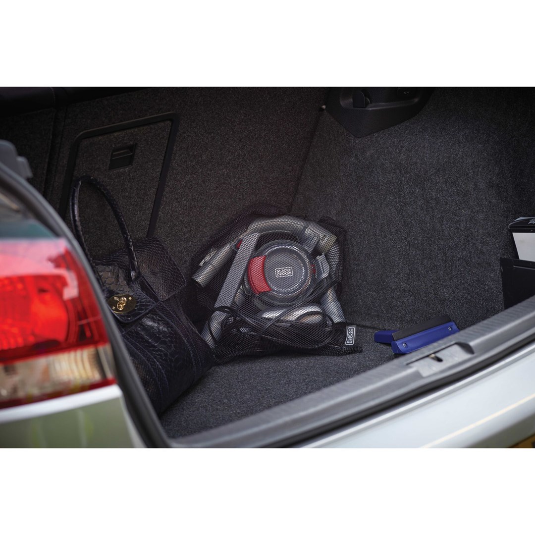 Fshesë dore për makina Black and Decker PD1200AV, 12V, me kabllo, gri