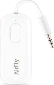 Адаптер Блутут Twelve South AirFly Pro USB, безжичен аудио пренос, компактен, бел