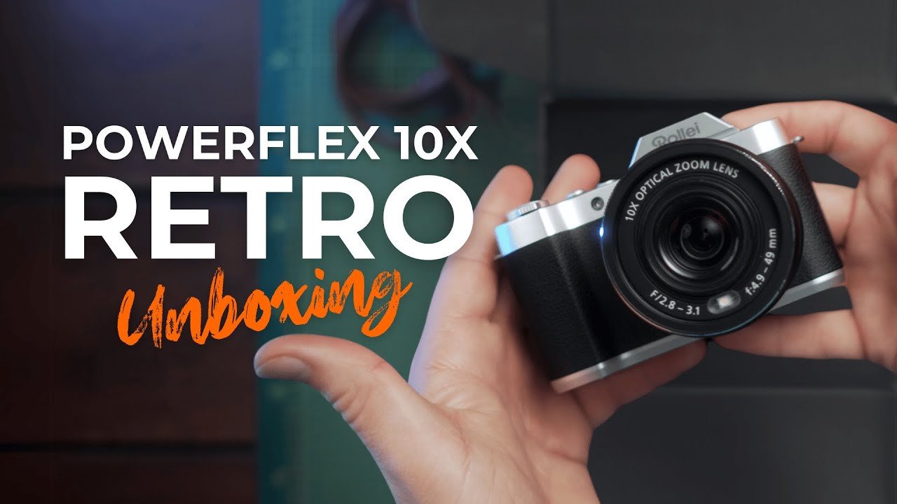 Kamerë dixhitale Rollei Powerflex Retro, zmadhim optik 10x, e zezë