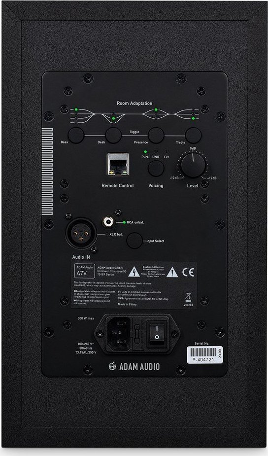 Monitor studio ADAM Audio A7V, aktiv, RCA XLR, i zi