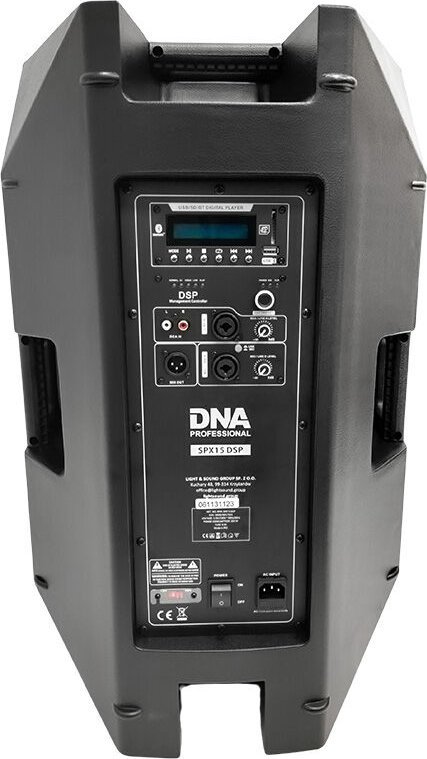 Kuti akustike aktive DNA SPX15 DSP, 15", Bluetooth, e zezë