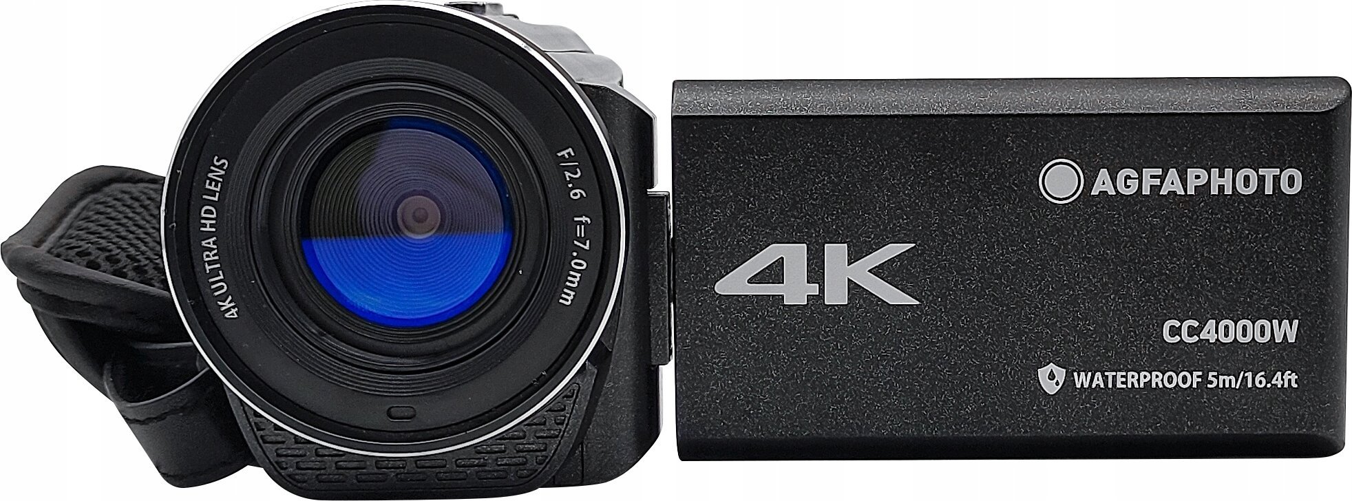 Kamera видео AgfaPhoto Realimove CC4000W, 4K, водоотпорна, црна