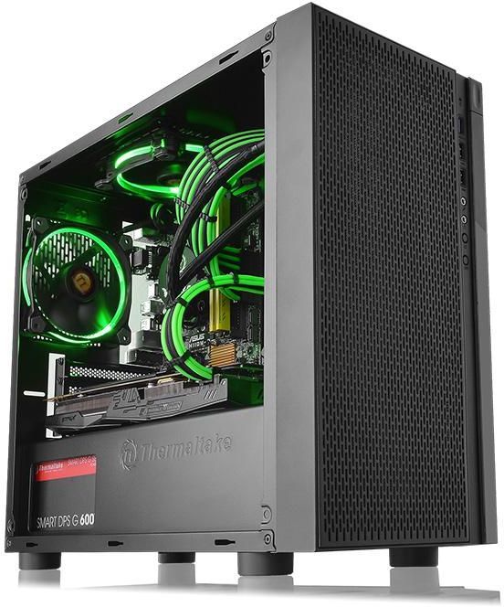 Kasë Thermaltake Versa H18 Window, Micro Tower