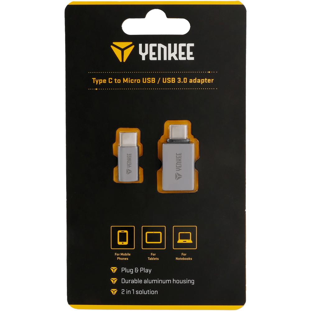 Adapter Type C to Micro USB / USB 3.0 - YENKEE YTC 021