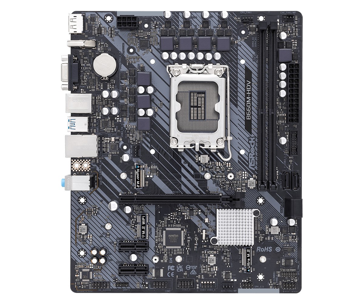 Pllakë amë Asrock B660M-HDV Intel B660 LGA 1700 micro ATX